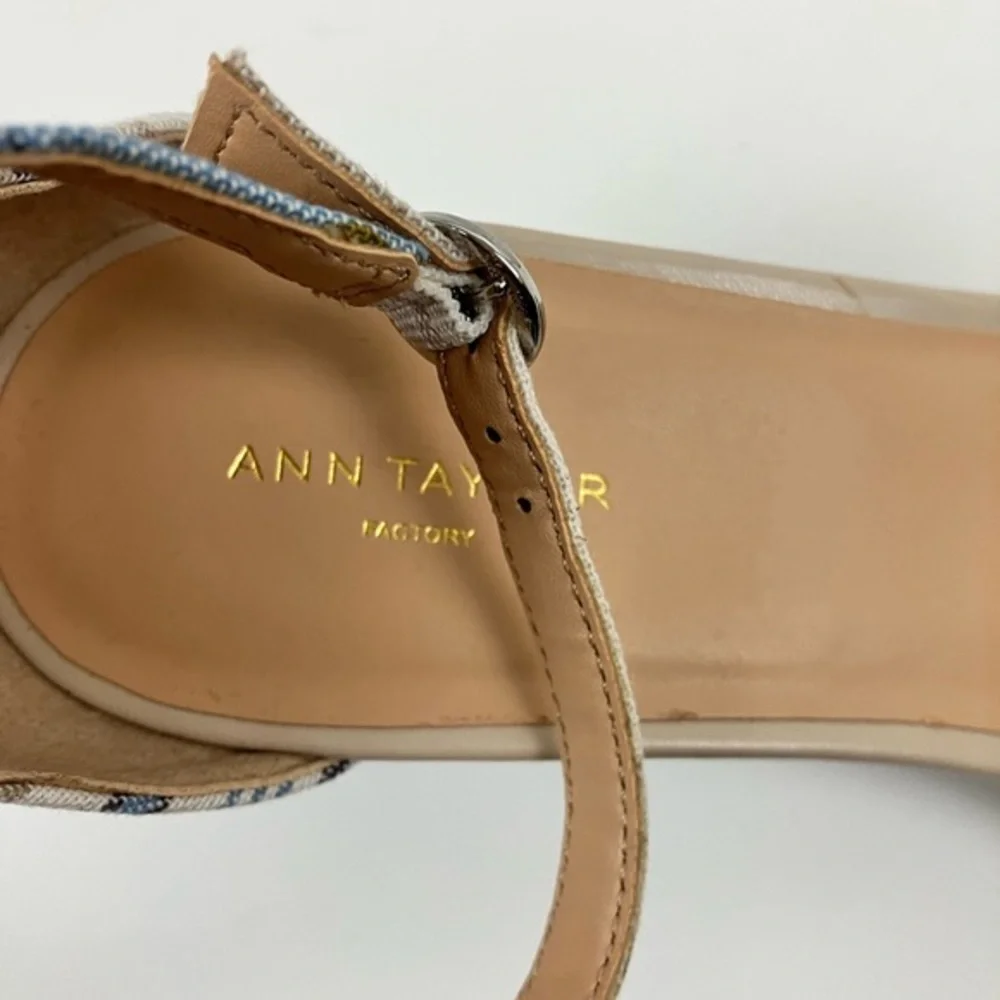 Ann Taylor Factory textile stripped